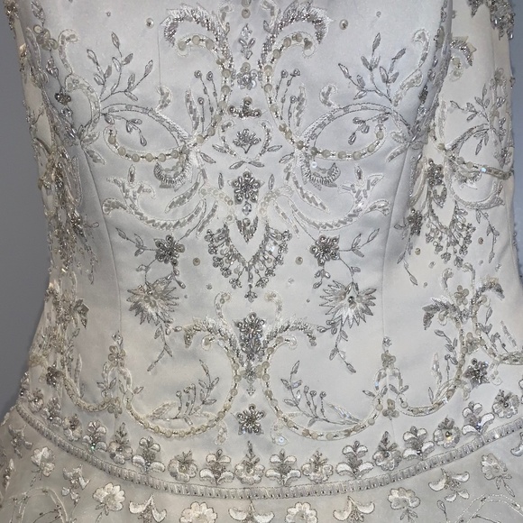 Oleg cassini wedding dress davids bridal online